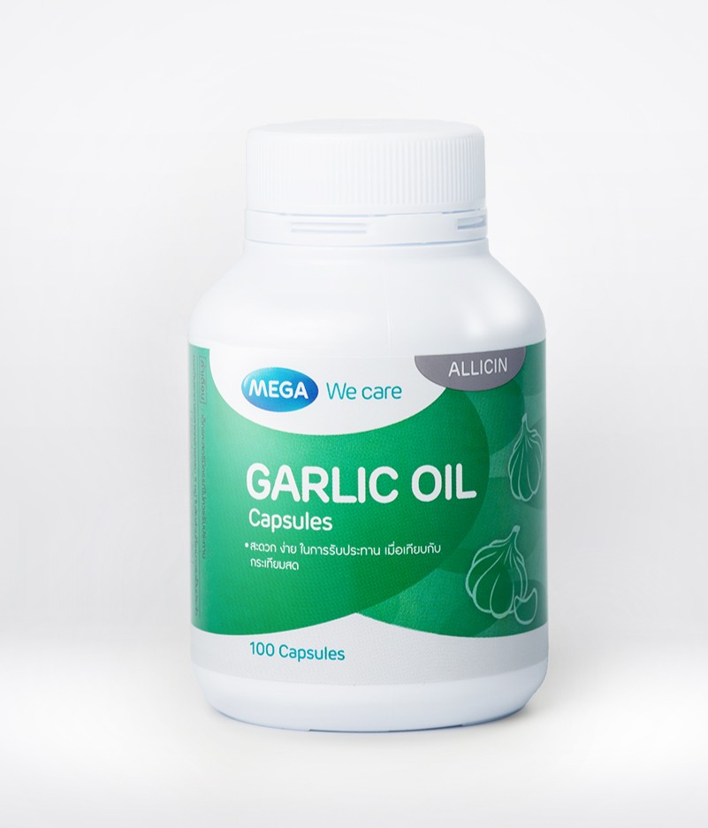 Mega Garlic oil 100 แคปซูล