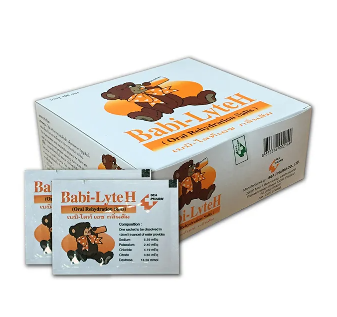 Babi-lyte เกลือแร่ กลิ่นส้ม