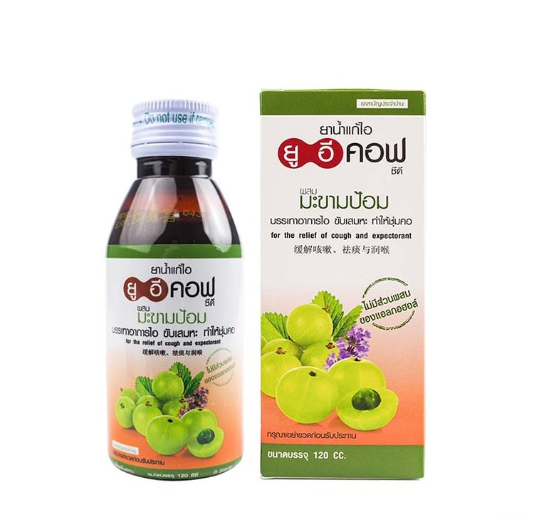 ยาน้ำแก้ไอมะขามป้อม ยูอีคอฟ 120 ml